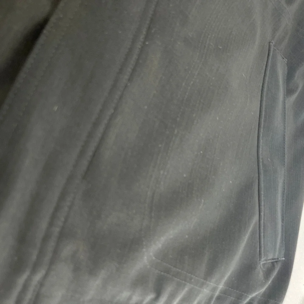 HI-TEC Mens XL Black Waterproof Full Zip Jacket Utility‎ Style Pockets